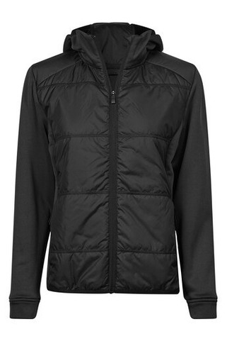 TEE JAYS TJ9113 - Veste bi-matière à capuche femme