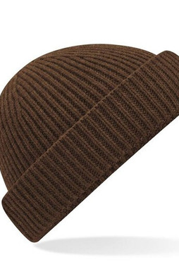 BEECHFIELD BF383R - Eco-Friendly Recycled Polyester Ribbed Beanie