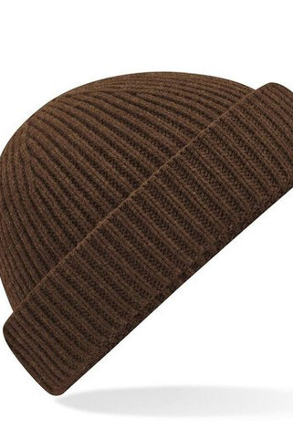 BEECHFIELD BF383R - Miljøvennlig Komfortabel Ribbestrikket Lue