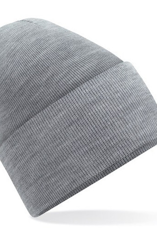 Beechfield BF40R - ORIGINELE BEANIE MET DIEPE MANCHET