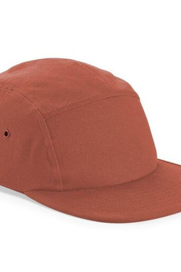 BEECHFIELD BF654 - Casquette Cinq Panneaux avec Visière Plate