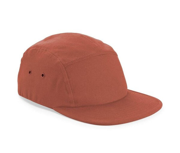 Beechfield BF654 - Adjustable 5 Panel Canvas Cap with Ventilation