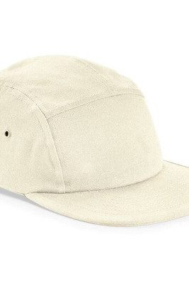 Beechfield BF654 - Adjustable 5 Panel Canvas Cap with Ventilation