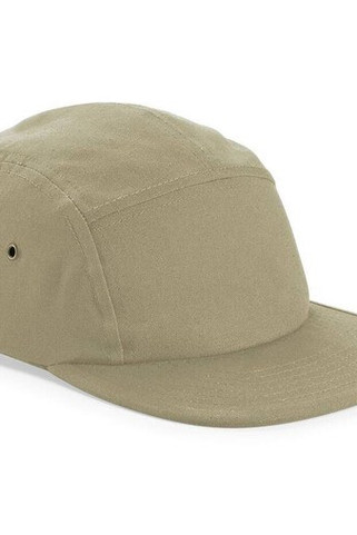 Beechfield BF654 - Adjustable 5 Panel Canvas Cap with Ventilation