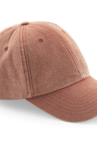 Beechfield BF655 - Classic Vintage Cotton Cap with Adjustable Brass Buckle