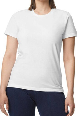 GILDAN GN650L - T-shirt Confort Semi-ajusté en Coton Noir