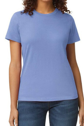 GILDAN GN650L - T-shirt Confort Semi-ajusté en Coton Noir