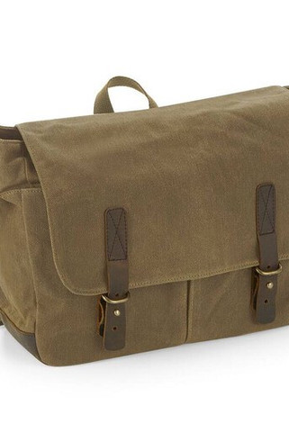 Quadra QD653 - Traditional oilcloth satchel