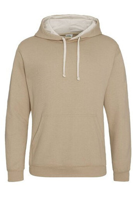 AWDIS JH003 - Urban Contrast Hoodie with Warm Kangaroo Pockets