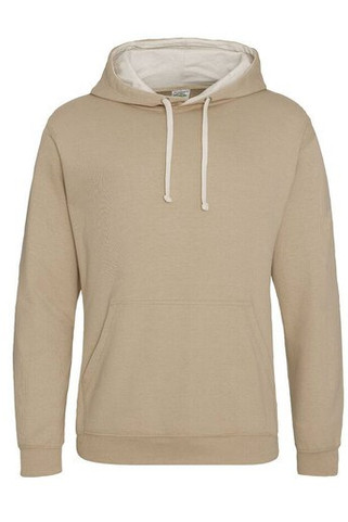 AWDIS JH003 - Felpa con cappuccio a contrasto