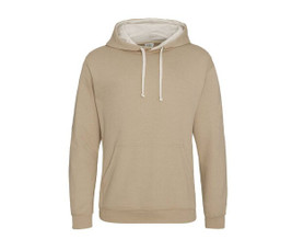 AWDIS JH003 - Urban Contrast Hoodie with Warm Kangaroo Pockets