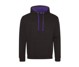 AWDIS JH003 - Sweat Capuche Contrastée