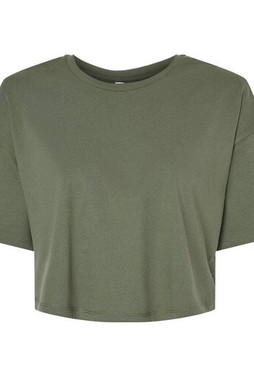 Bella+Canvas BE6482 - WOMENS JERSEY CROP TEE
