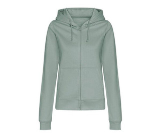 AWDIS JH050F - Womens Relaxed Fit Full Zip Hoodie with Kangaroo Pockets