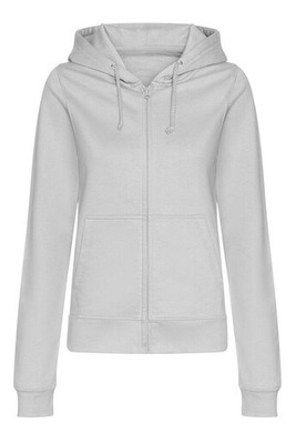 AWDIS JH050F - Women's Relaxed Fit Full Zip Hoodie with Kangaroo Pockets