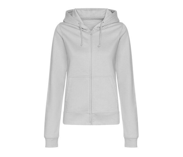 AWDIS JH050F - Women's Relaxed Fit Full Zip Hoodie with Kangaroo Pockets