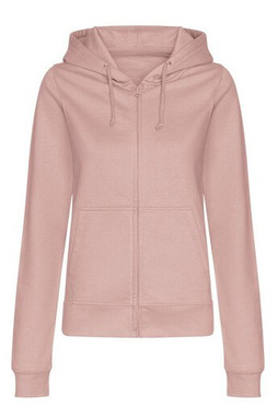 AWDIS JH050F - Hoodie Zippé Confort Femme en Coton Doux
