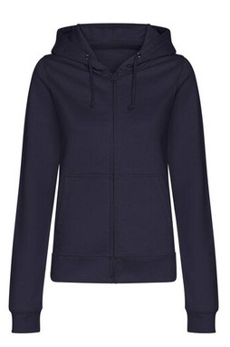 AWDIS JH050F - Hoodie Zippé Confort Femme en Coton Doux