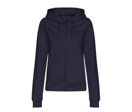AWDIS JH050F - Hoodie Zippé Confort Femme en Coton Doux