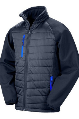 Result RS237 - Mens Quilted Softshell Jacket with Zippered Pockets