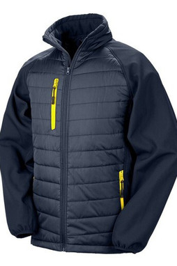 Result RS237 - Mens Quilted Softshell Jacket with Zippered Pockets