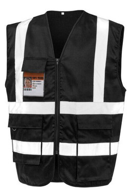 RESULT RS477X - HEAVY DUTY POLYCOTTON SECURITY VEST