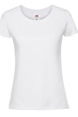 FRUIT OF THE LOOM SC200L - T-shirt Femme Confort Coton Doux