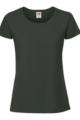Fruit of the Loom SC200L - Comfortabele Dames T-shirt van 100% Katoen