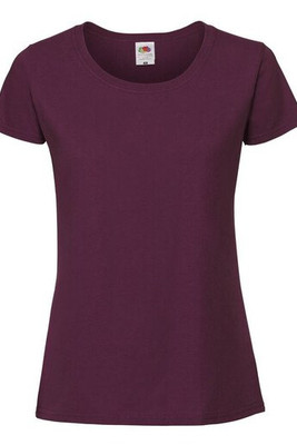 FRUIT OF THE LOOM SC200L - Damen T-Shirt mit Femininer Passform und Komfort