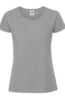 Fruit of the Loom SC200L - Comfortabele Dames T-shirt van 100% Katoen