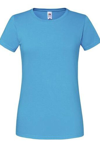 FRUIT OF THE LOOM SC200L - Komfortabel Dame T-skjorte i Myk Bomull