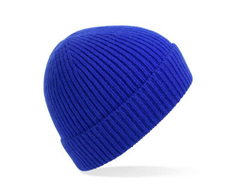 BEECHFIELD BF380 - Komfortabel Ribbestrikket Lue for Kaldt Vær