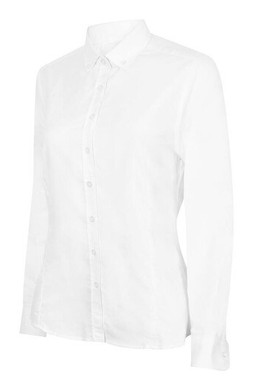 HENBURY HY513R - LADIES’ MODERN L/S OXFORD SHIRT – REGULAR FIT