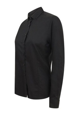 HENBURY HY513R - LADIES’ MODERN L/S OXFORD SHIRT – REGULAR FIT
