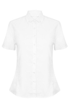 HENBURY HY518R - LADIES’ MODERN S/S OXFORD SHIRT – REGULAR FIT