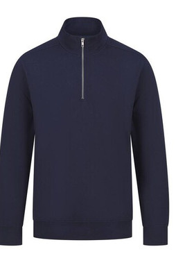 HENBURY HY842 - UNISEX SUSTAINABLE 1/4 ZIP SWEATSHIRT
