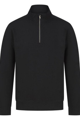 Henbury HY842 - UNISEKS DUURZAAM SWEATSHIRT MET 1/4 RITS