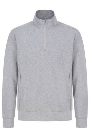 HENBURY HY842 - UNISEX SUSTAINABLE 1/4 ZIP SWEATSHIRT