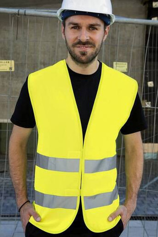 KORNTEX KX227 - Gilet de Sécurité Réfléchissant Haute Visibilité