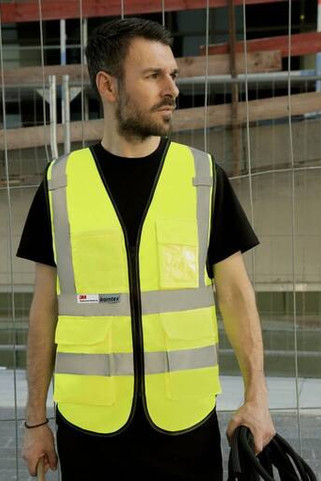 KORNTEX KX228 - Gilet de sécurité zippé