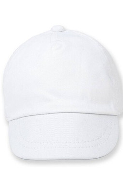 Larkwood LW090 - Soft Cotton Baby Cap with Elastic Back