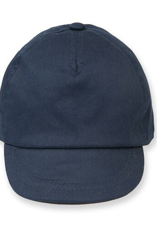 Larkwood LW090 - Soft Cotton Baby Cap with Elastic Back