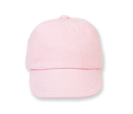 Larkwood LW090 - Soft Cotton Baby Cap with Elastic Back