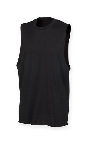 SF Men SF232 - MEN’S HIGH NECK SLASH ARMHOLE VEST