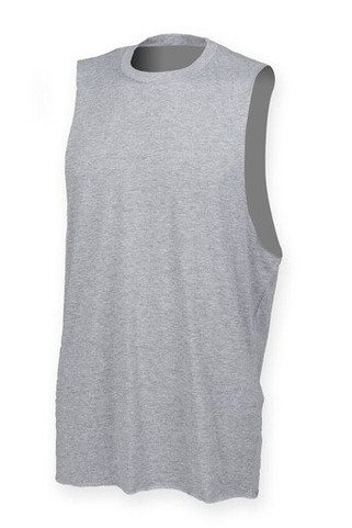 SF Men SF232 - MEN’S HIGH NECK SLASH ARMHOLE VEST