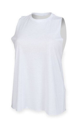 SF Women SK232 - WOMEN’S HIGH NECK SLASH ARMHOLE VEST