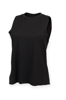 SF Women SK232 - WOMEN’S HIGH NECK SLASH ARMHOLE VEST