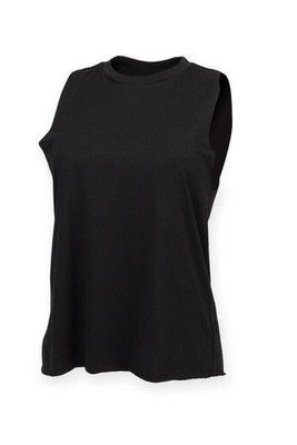 SF Women SK232 - WOMEN’S HIGH NECK SLASH ARMHOLE VEST