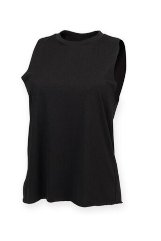 SF Women SK232 - WOMEN’S HIGH NECK SLASH ARMHOLE VEST