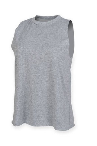 SF Women SK232 - WOMEN’S HIGH NECK SLASH ARMHOLE VEST